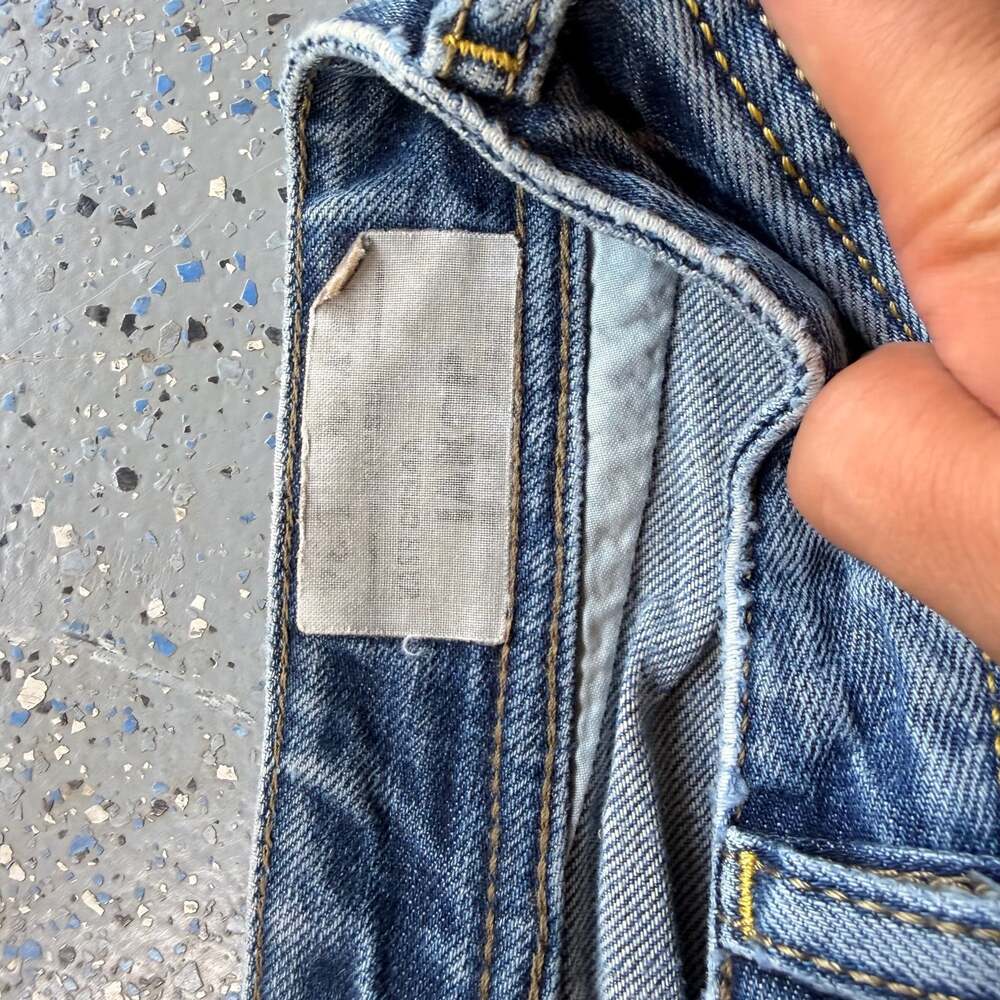 Vintage 90s Y2K Diesel Industry Wash Faded Italy Jeans pants Women's W31 L32 Siz - Picture 7 of 8
